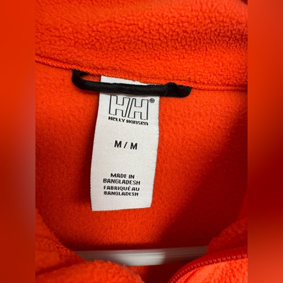 Womens Daybreaker 1/2 Zip Fleece Neon Coral NWOT - Picture 4 of 9